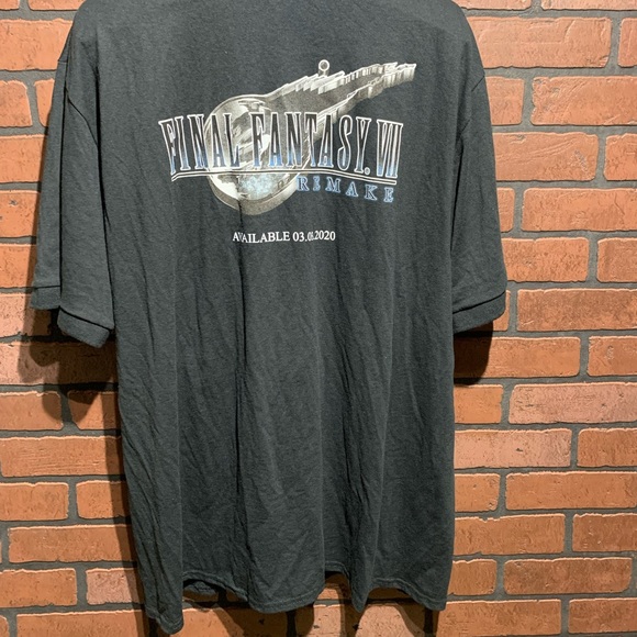 Final Fantasy 7 remake xxl promo polo shirt - Picture 3 of 4